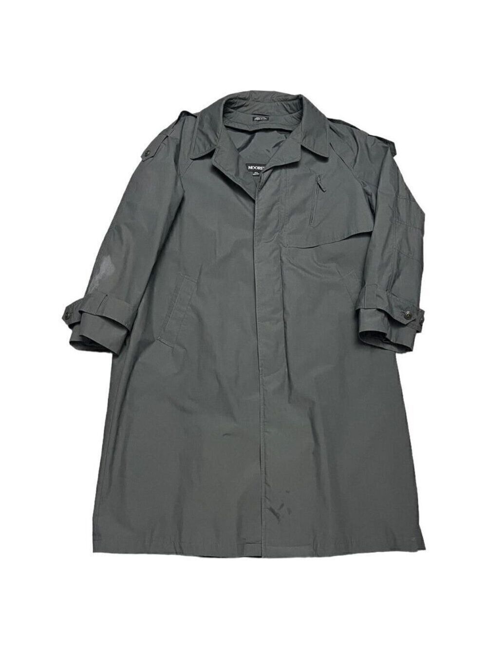 MOORES Vintage 90s Luxury Designer Water Resistant Trench Coat - 44S (XL)